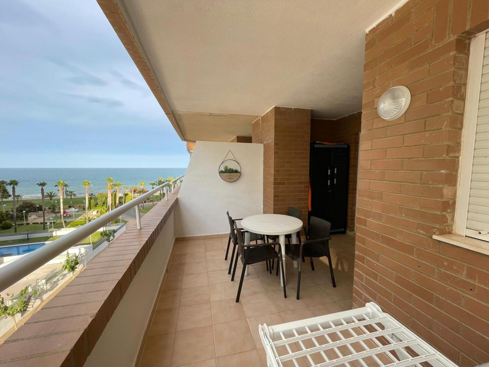 Costa Marina III - 1ª Linea De Playa Apartment El Borseral Luaran gambar