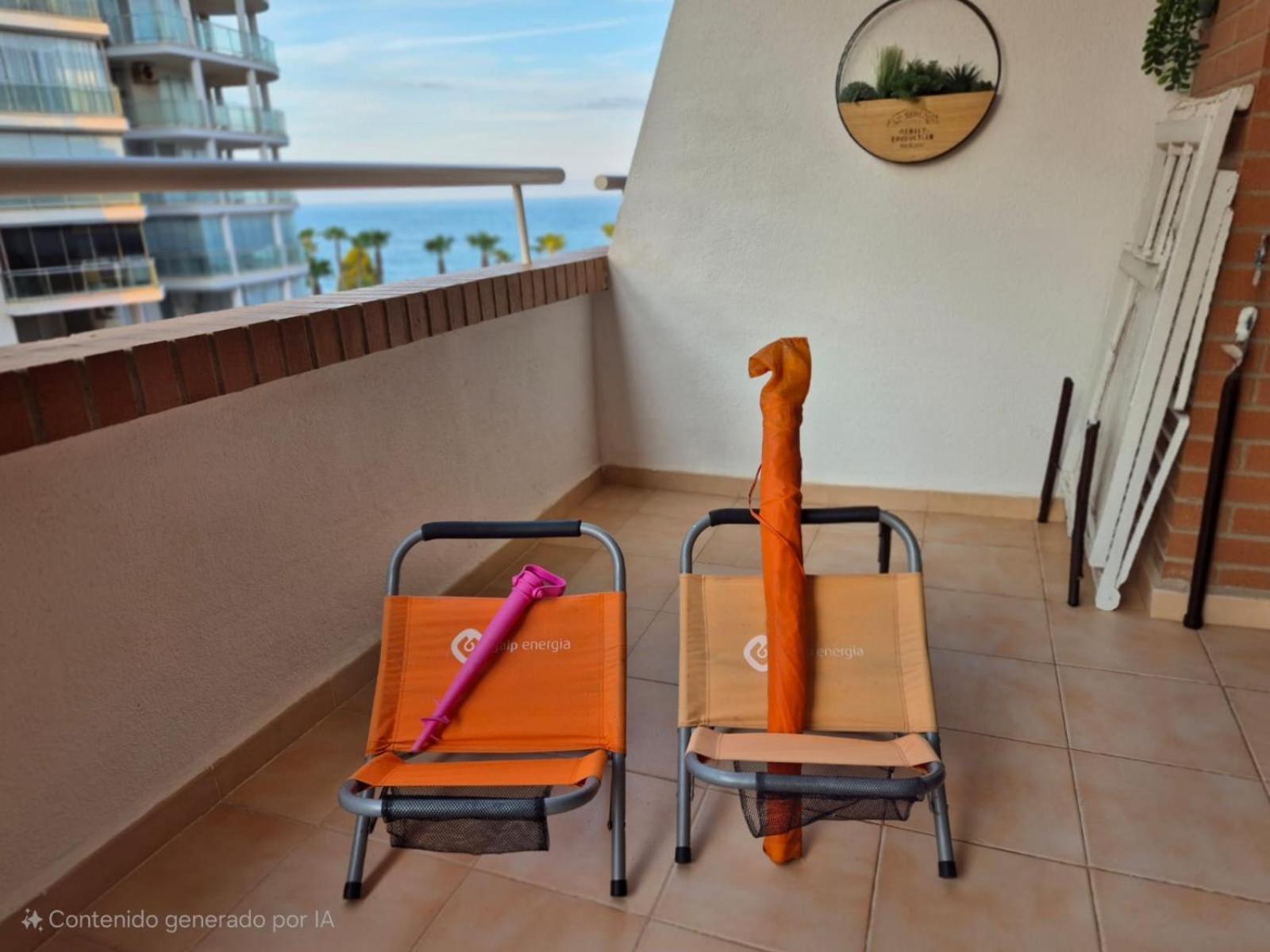 Costa Marina III - 1ª Linea De Playa Apartment El Borseral Luaran gambar